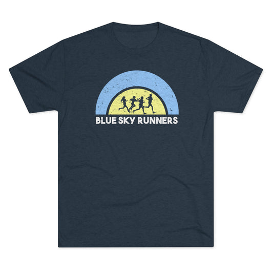 Camiseta Trail Running Hombre # Mountain Blue Sky