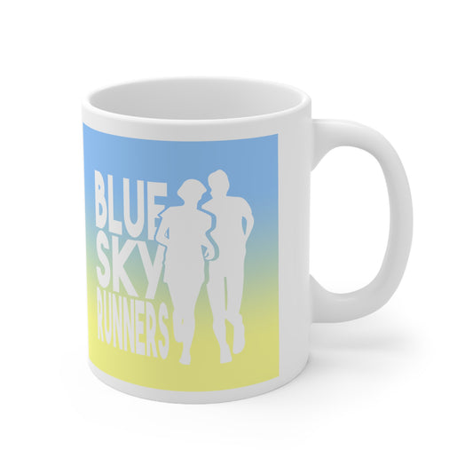 Blue Sky Runners - Ceramic Mug 11oz