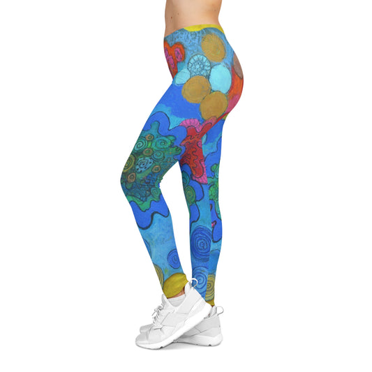 Coral - Art Leggings